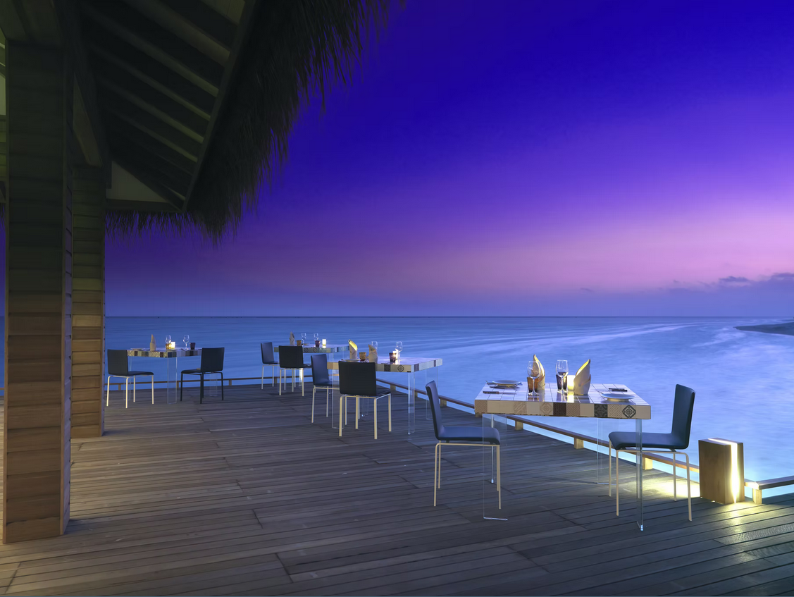 Manta Restaurant · Fine dining · over-water